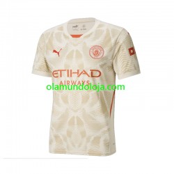 Camisola Manchester City Guarda-redes Homem Equipamento Terceiro 2024-2025 Manga Curta